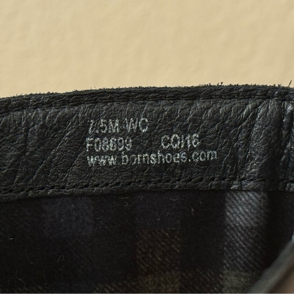 Born Leather Black Knee High Boots Size 7.5 - Picture 6 of 13